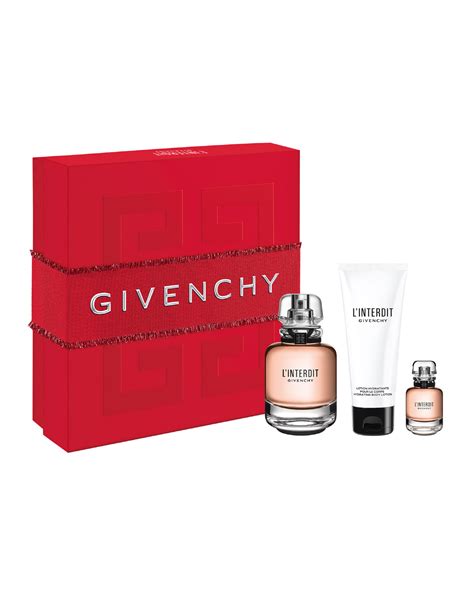 givenchy l'intd edp 50ml set|L'Interdit Eau De Parfum Holiday Gift Set .